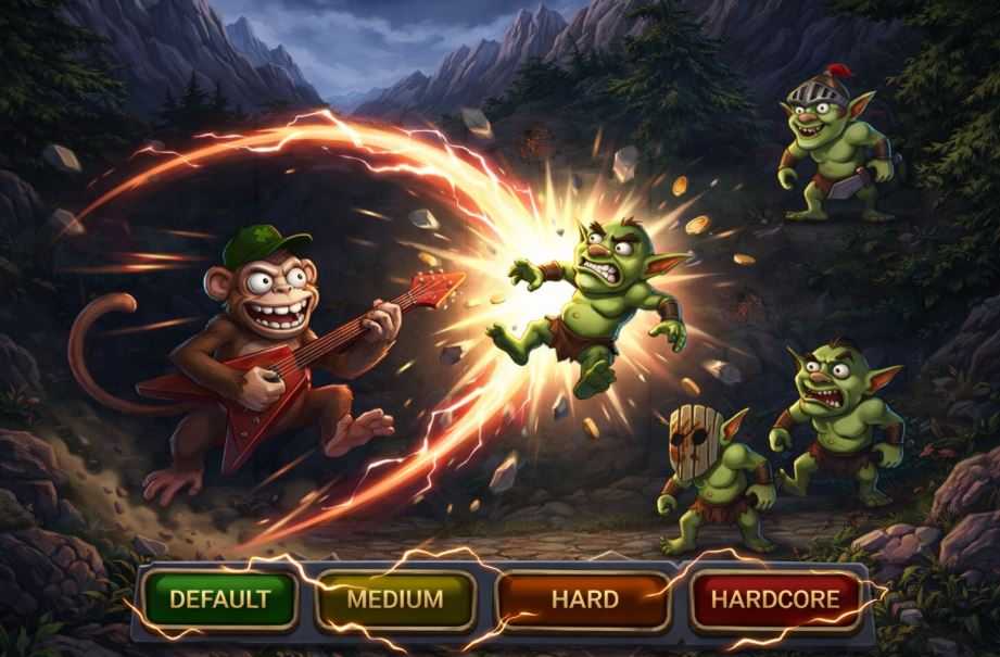 изображение выбора волатильности и crush-игре Monkey Money